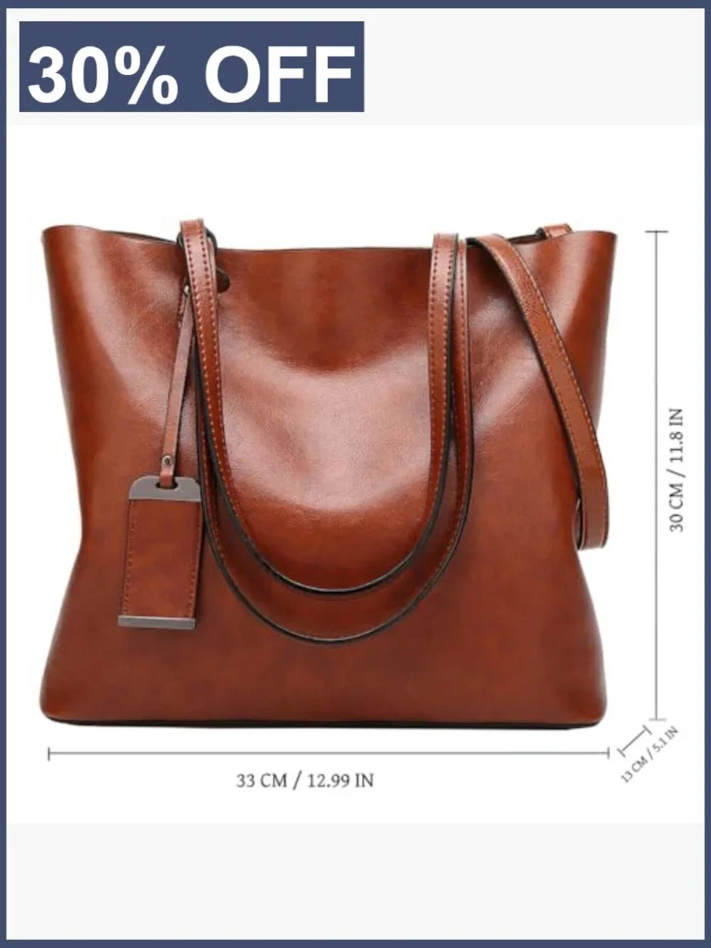 Vegan Leather Women's Satchel Handbag Tote Shoulder Bag Large Purse with